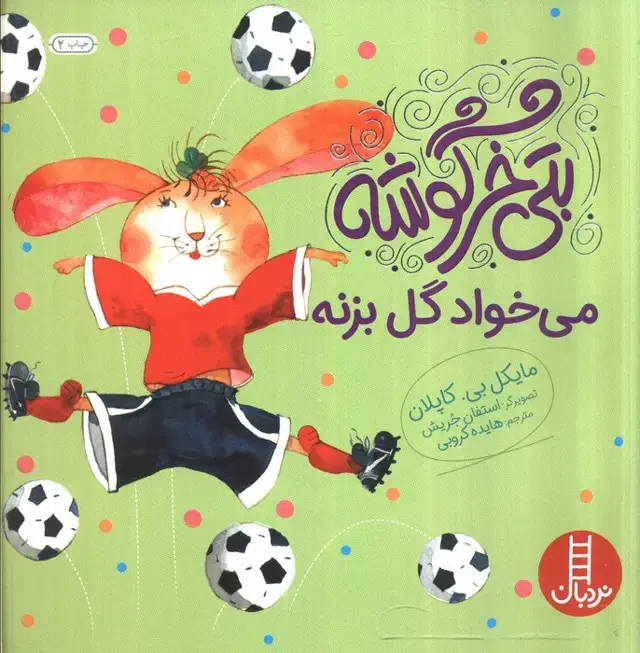 جلد کتاب بتی خرگوشه می خواد گل بزنه (گلاسه)