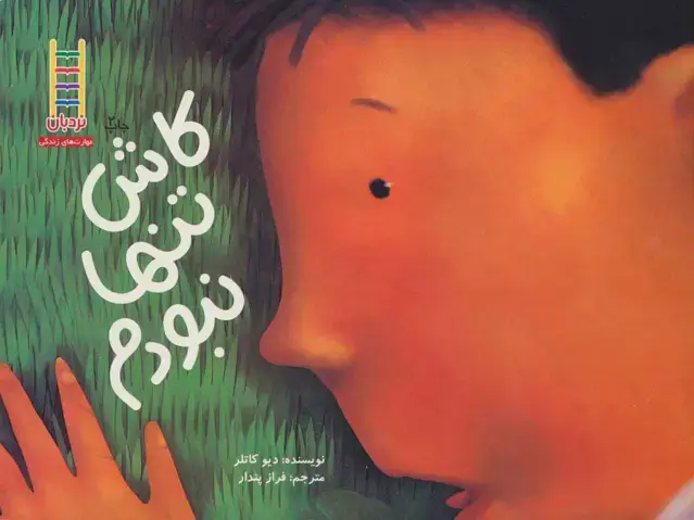 جلد کتاب کاش تنها نبودم (گلاسه)