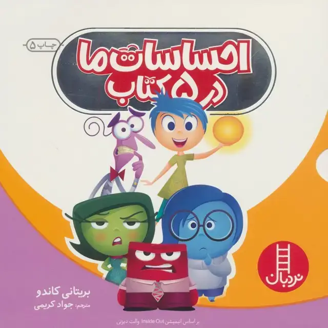 جلد کتاب مجموعه احساسات ما در 5 کتاب (5جلدی،باقاب)