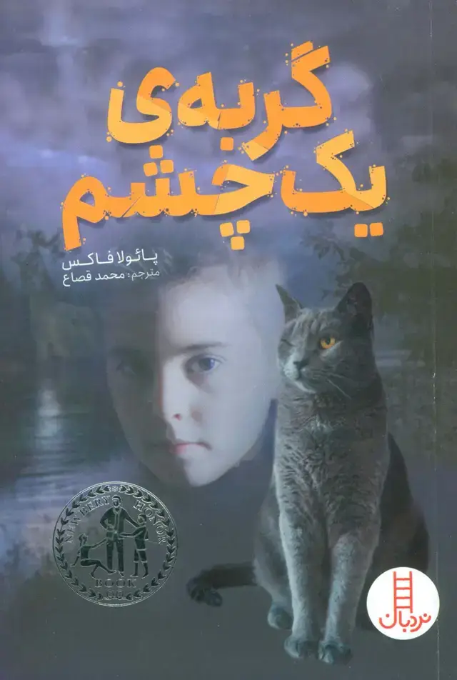 جلد کتاب گربه ی یک چشم