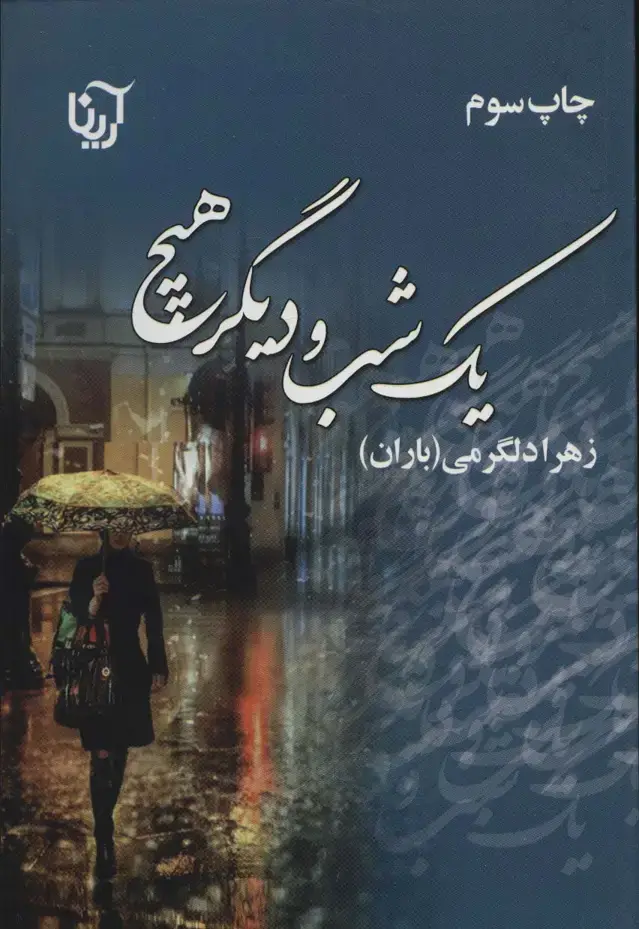 جلد کتاب یک شب و دیگر هیچ