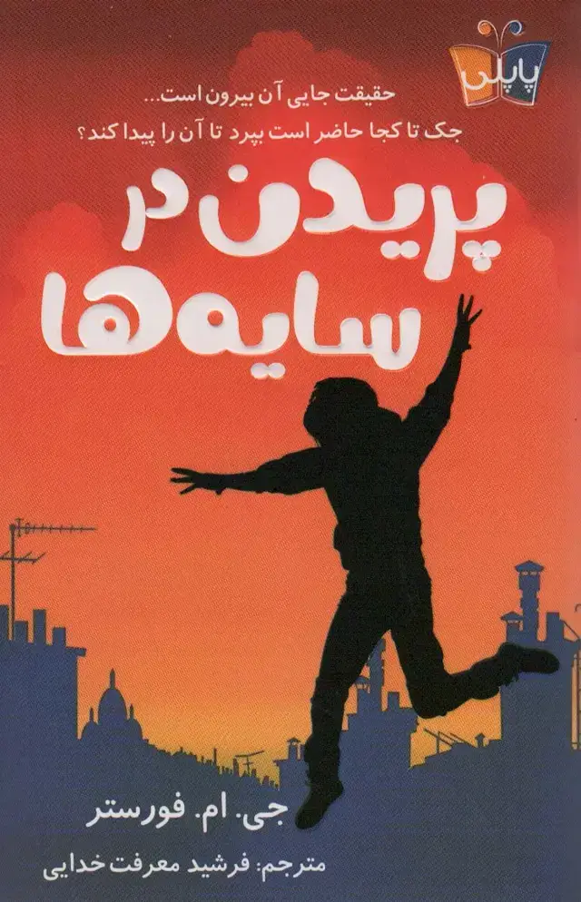 جلد کتاب پریدن در سایه ها