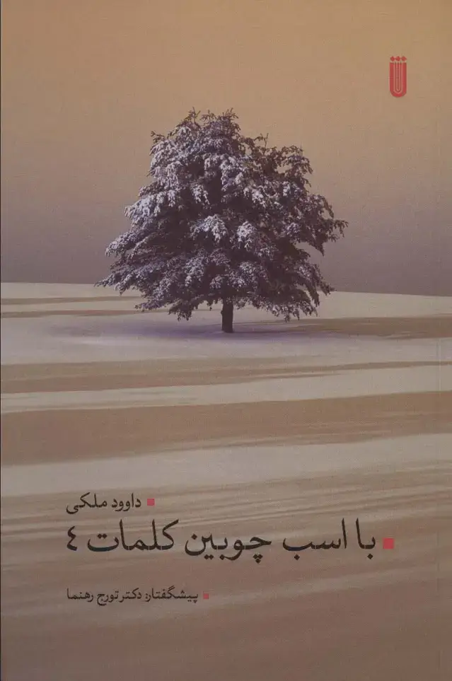 جلد کتاب با اسب چوبین کلمات 4