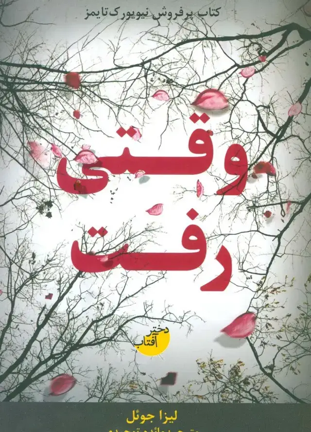 جلد کتاب وقتی رفت