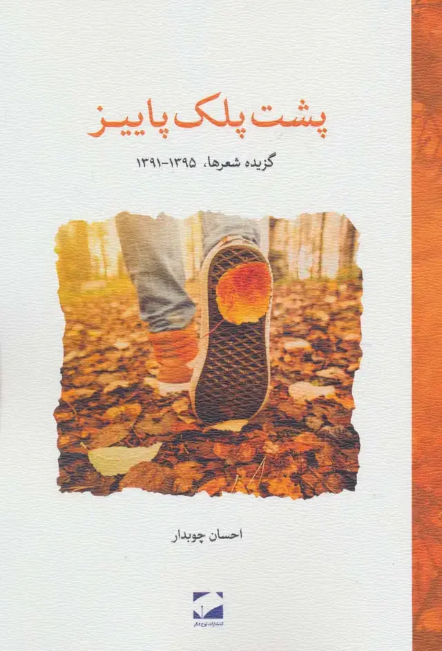 جلد کتاب پشت پلک پاییز (گزیده شعرها،1395-1391)