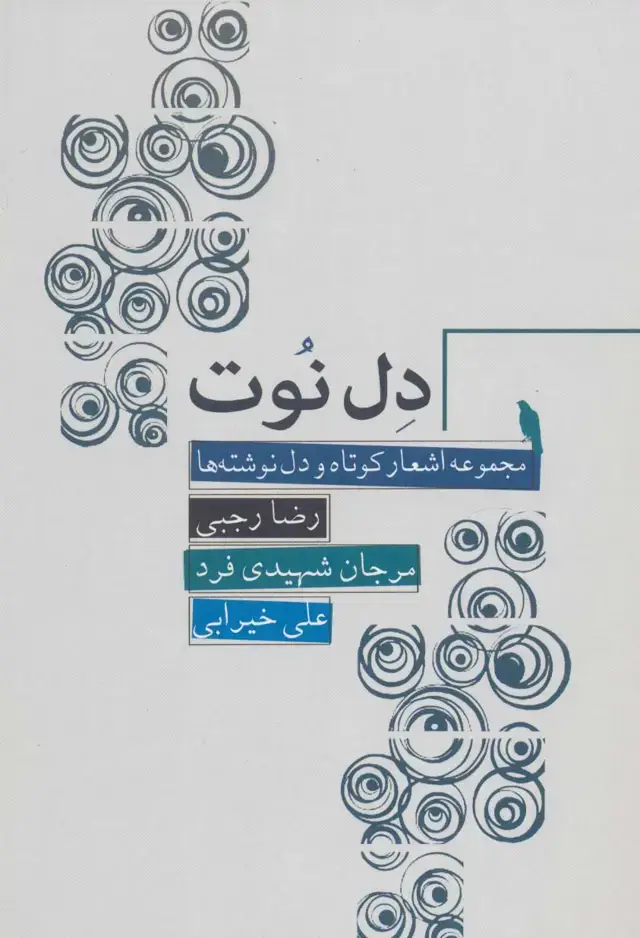 جلد کتاب دل نوت (مجموعه اشعار کوتاه و دل نوشته ها)