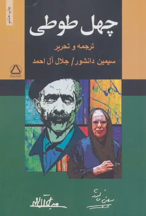 جلد کتاب چهل طوطی
