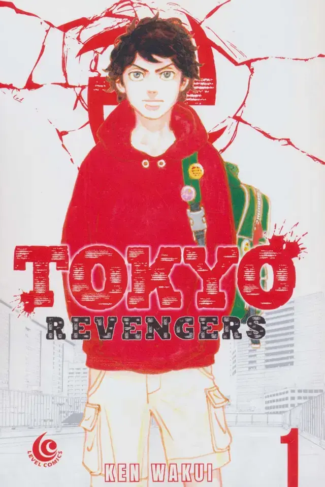 جلد کتاب مانگا توکیو ریونجرز (TOKYO REVENGERS 1)،(کمیک استریپ)،(تک زبانه)