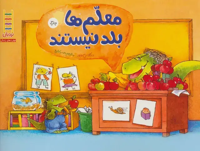 جلد کتاب معلم ها بلد نیستند (گلاسه)