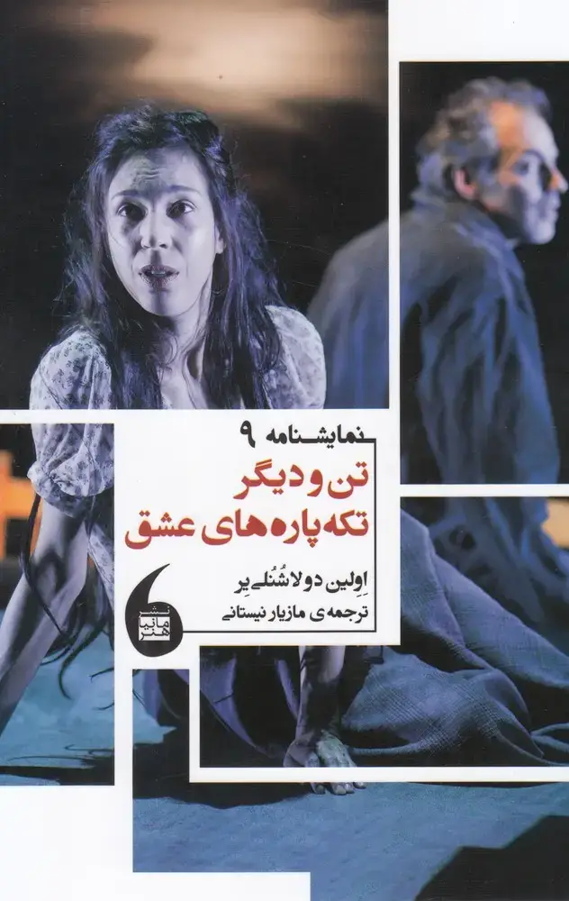 جلد کتاب تن و دیگر تکه پارههای عشق (مانیاهنر)