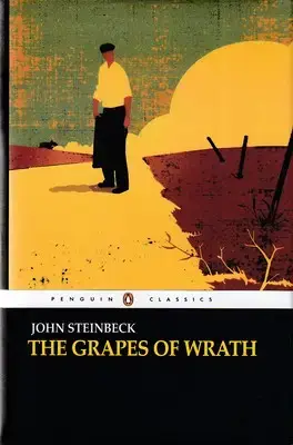 جلد کتاب The grapes of wrath
