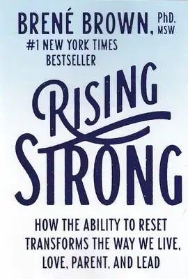 جلد کتاب Rising Strong
