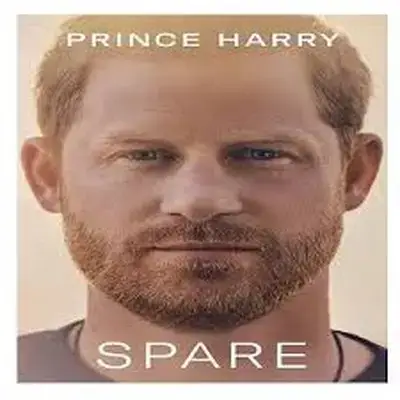 جلد کتاب کتاب زبان انگلیسیSpare:Prince Harry
