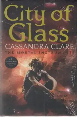 جلد کتاب کتاب زبان انگلیسی شهر شیشه ای-City of Glass