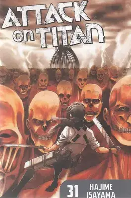 جلد کتاب اورجینال-مانگا 31-ATTACK ON TITAN