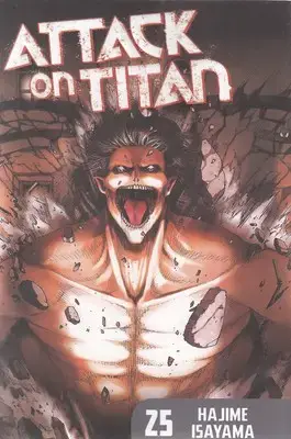جلد کتاب اورجینال-مانگا 25-ATTACK ON TITAN