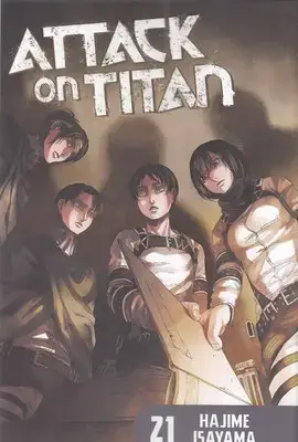 جلد کتاب اورجینال-مانگا 21-ATTACK ON TITAN