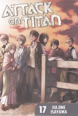 جلد کتاب اورجینال-مانگا 17-ATTACK ON TITAN