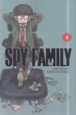 جلد کتاب کتاب زبان انگلیسی خانواده جاسوس ایکس 8 Spay x Family