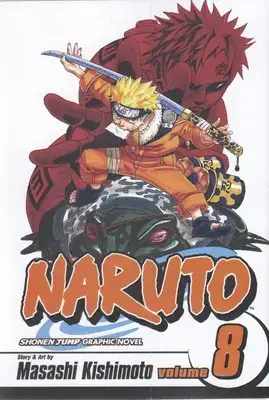 جلد کتاب اورجینال-ناروتو 8 NARUTO(