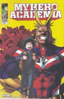 جلد کتاب کتاب زبان انگلیسی آکادمی قهرمان من 1 My hero academia