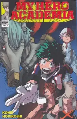 جلد کتاب کتاب زبان انگلیسی آکادمی قهرمان من 3 My hero academia