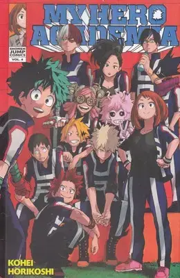 جلد کتاب کتاب زبان انگلیسی آکادمی قهرمان من 4 My hero academia