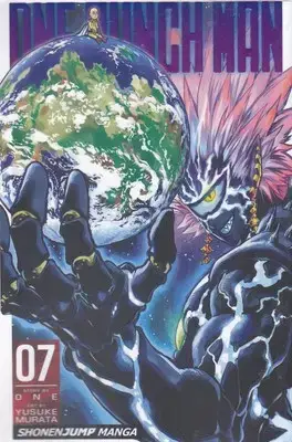 جلد کتاب اورجینال-مرد تک مشتی 07 one.punch man