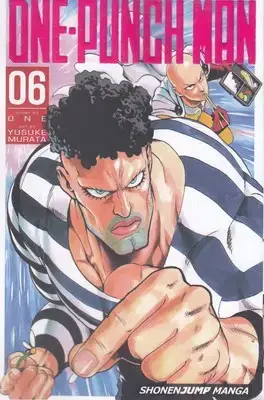 جلد کتاب اورجینال-مرد تک مشتی 06 one.punch man