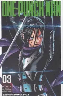 جلد کتاب اورجینال-مرد تک مشتی 03 one.punch man