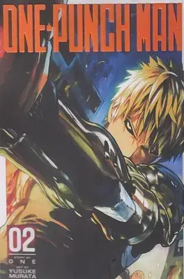 جلد کتاب اورجینال-مرد تک مشتی 02 one.punch man