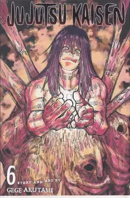 جلد کتاب اورجینال-نبرد جادویی 6 jujutsu kaisen