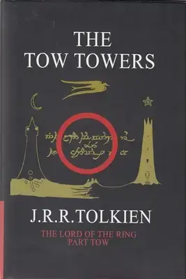 جلد کتاب ارباب حلقه ها 2-دو برج-THE TOW TOWERS