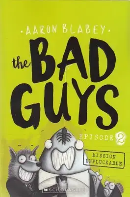 جلد کتاب کتاب زبان انگلیسی چهار سابقه دار 2-The bad Guys