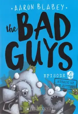 جلد کتاب کتاب زبان انگلیسی چهار سابقه دار 4-The bad Guys