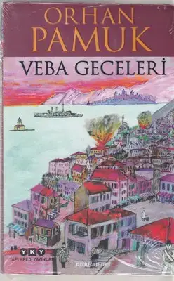 جلد کتاب اورجینال-شب های طاعون ترکی_VEBA GECELERI