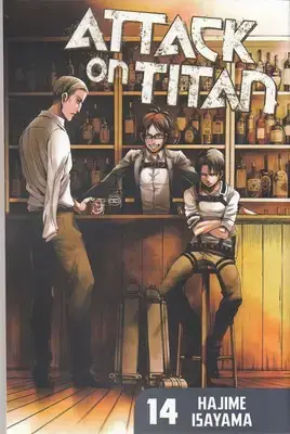 جلد کتاب اورجینال مانگا 14-ATTACK ON TITAN