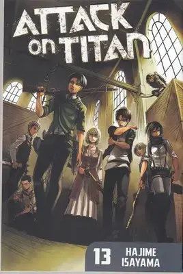 جلد کتاب اورجینال مانگا 13-ATTACK ON TITAN