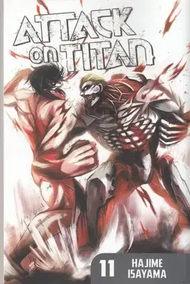 جلد کتاب اورجینال مانگا 11-ATTACK ON TITAN