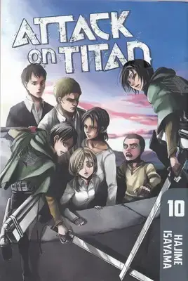 جلد کتاب اورجینال مانگا 10-ATTACK ON TITAN