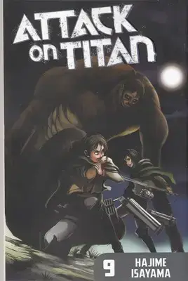 جلد کتاب اورجینال مانگا 9-ATTACK ON TITAN
