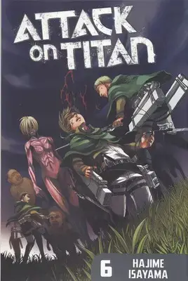 جلد کتاب اورجینال مانگا 6-ATTACK ON TITAN