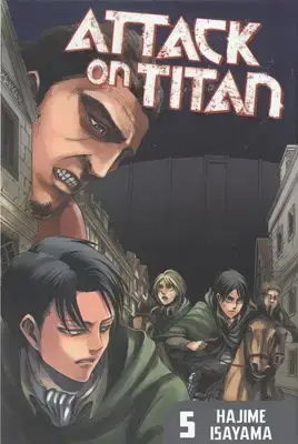 جلد کتاب اورجینال مانگا 5-ATTACK ON TITAN
