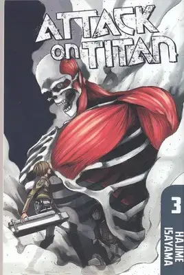 جلد کتاب اورجینال مانگا 3-ATTACK ON TITAN