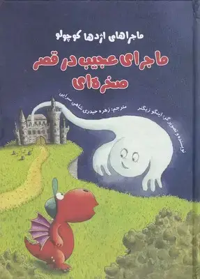 جلد کتاب ماجراهای اژدها کوچولو-ماجرای عجیب درقصرصخره ای