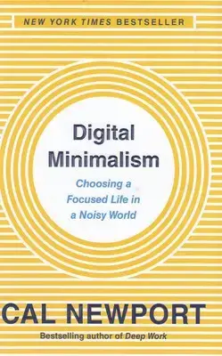 جلد کتاب اورجینال-مینی مانیسم دیجیتال-Digital minimalism