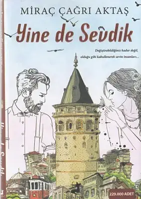 جلد کتاب اورجینال-ترکی- ine de sevdik هنوز در قلب منی
