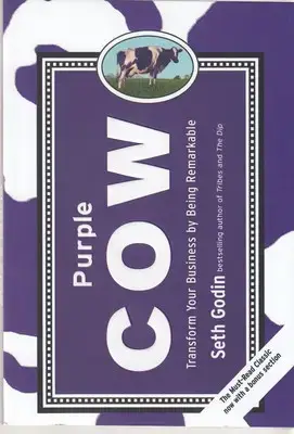 جلد کتاب اورجینال-گاو بنفش Purple cow