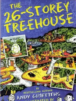 جلد کتاب کتاب زبان انگلیسی خانه درختی 26-The 26 storey treehouse