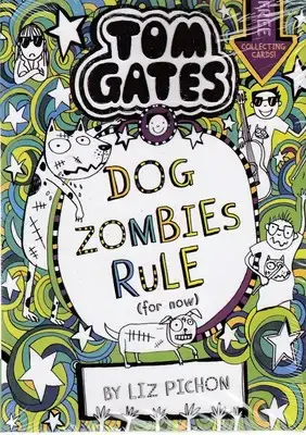 جلد کتاب کتاب زبان انگلیسی-تام گیتس11-قانون سگهای آدمخوار-Dog zombies rule